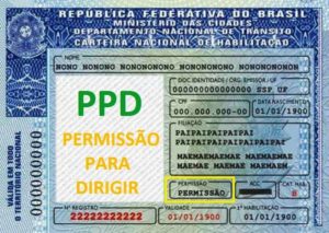 ppd permissao para dirigir